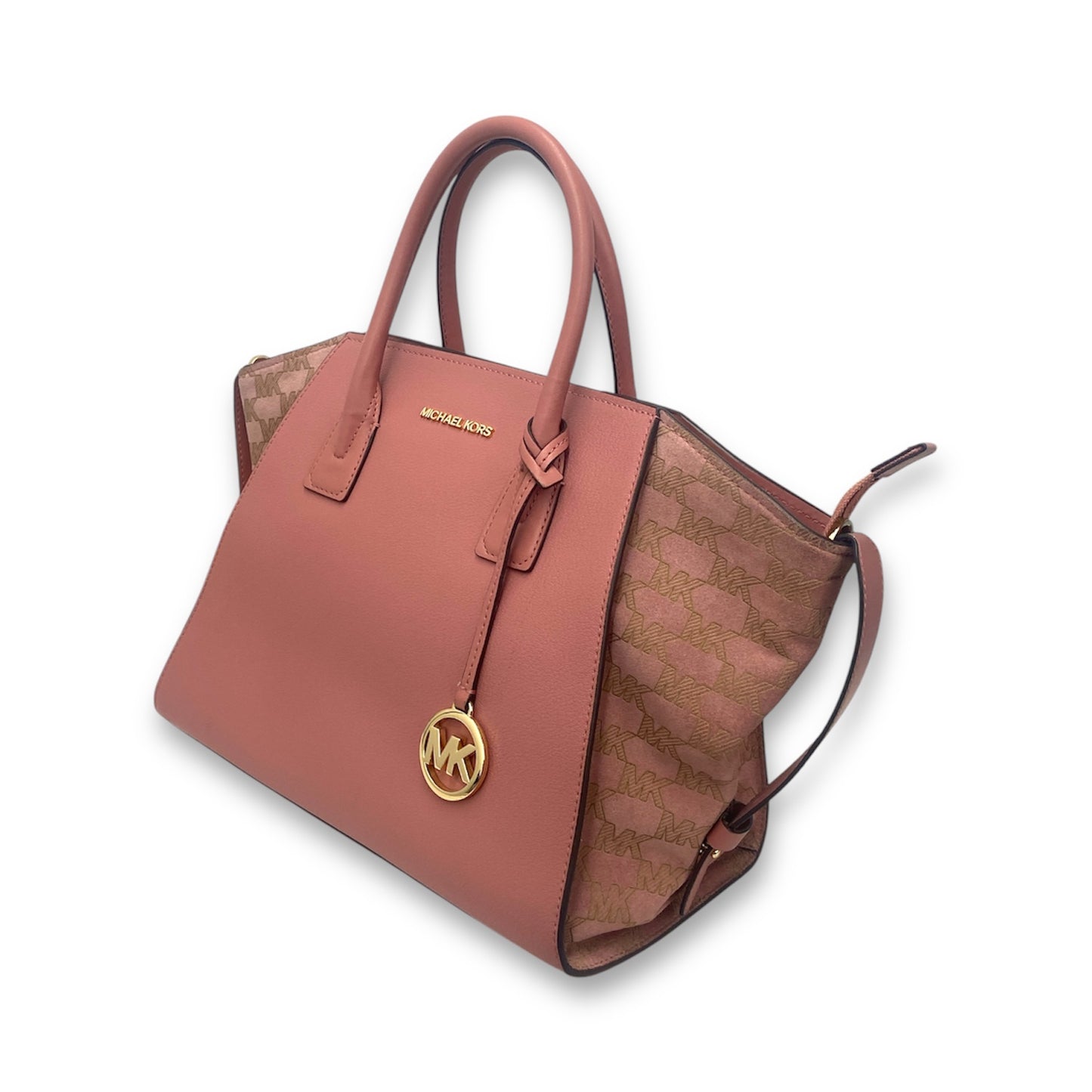 MICHAEL KORS 2WAY Bag 35F2G4VS3L Pink *Damage* Rank AB