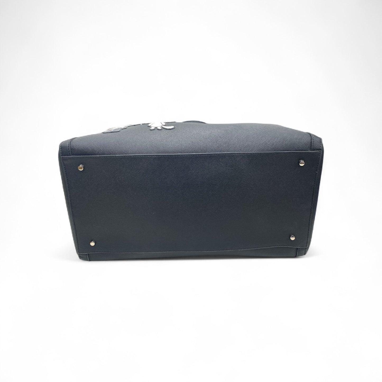 KARL LAGERFELD Boston Bag Black *Sticky* Rank B