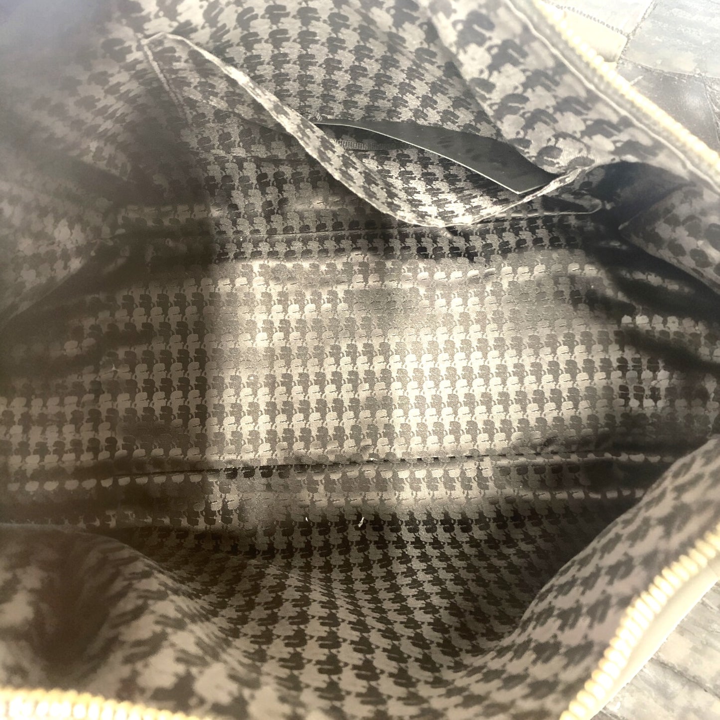 KARL LAGERFELD Boston Bag Black *Sticky* Rank B