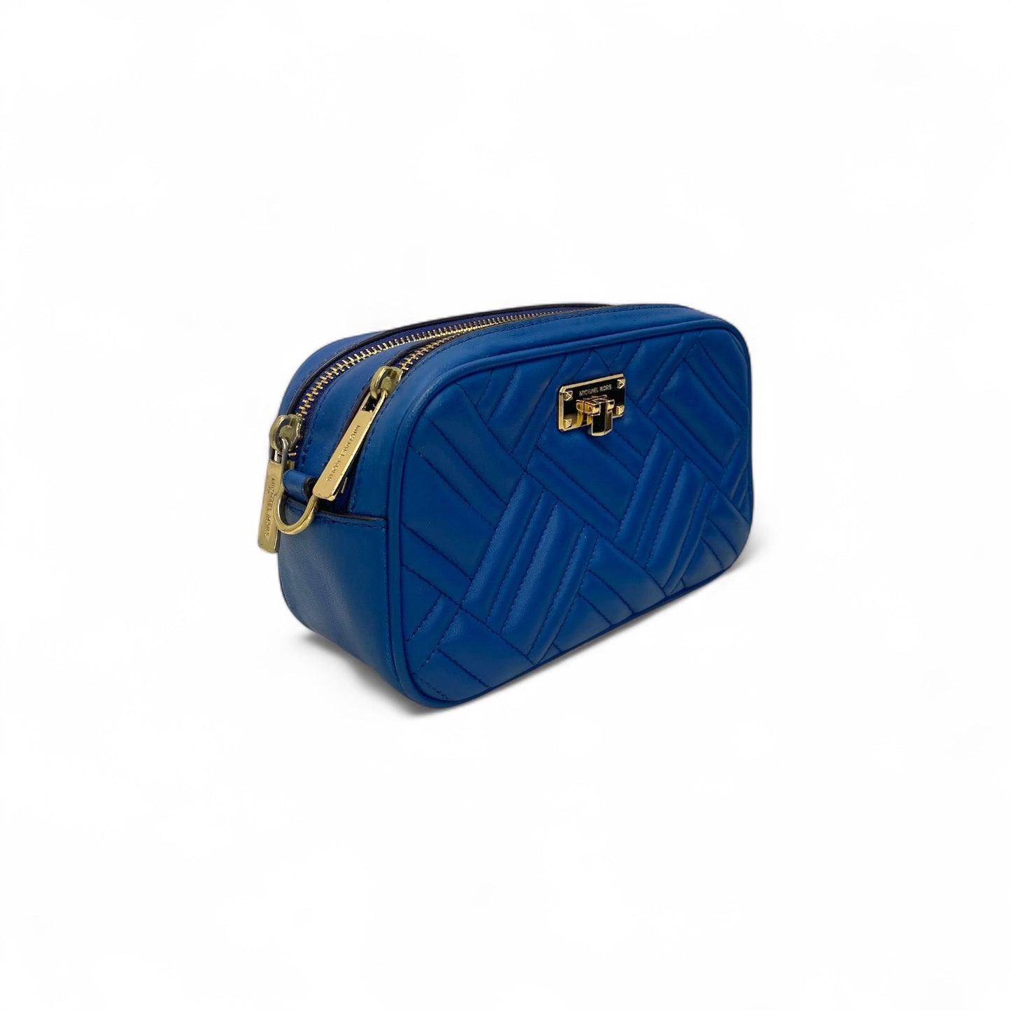 MICHAEL KORS Shoulder Bag 35T6GW1M1T Blue Rank B