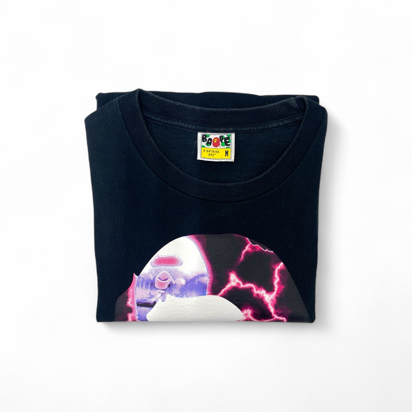 BAPE BY A BATHING APE T-shirt Size M Mens Black 001TEG801052X