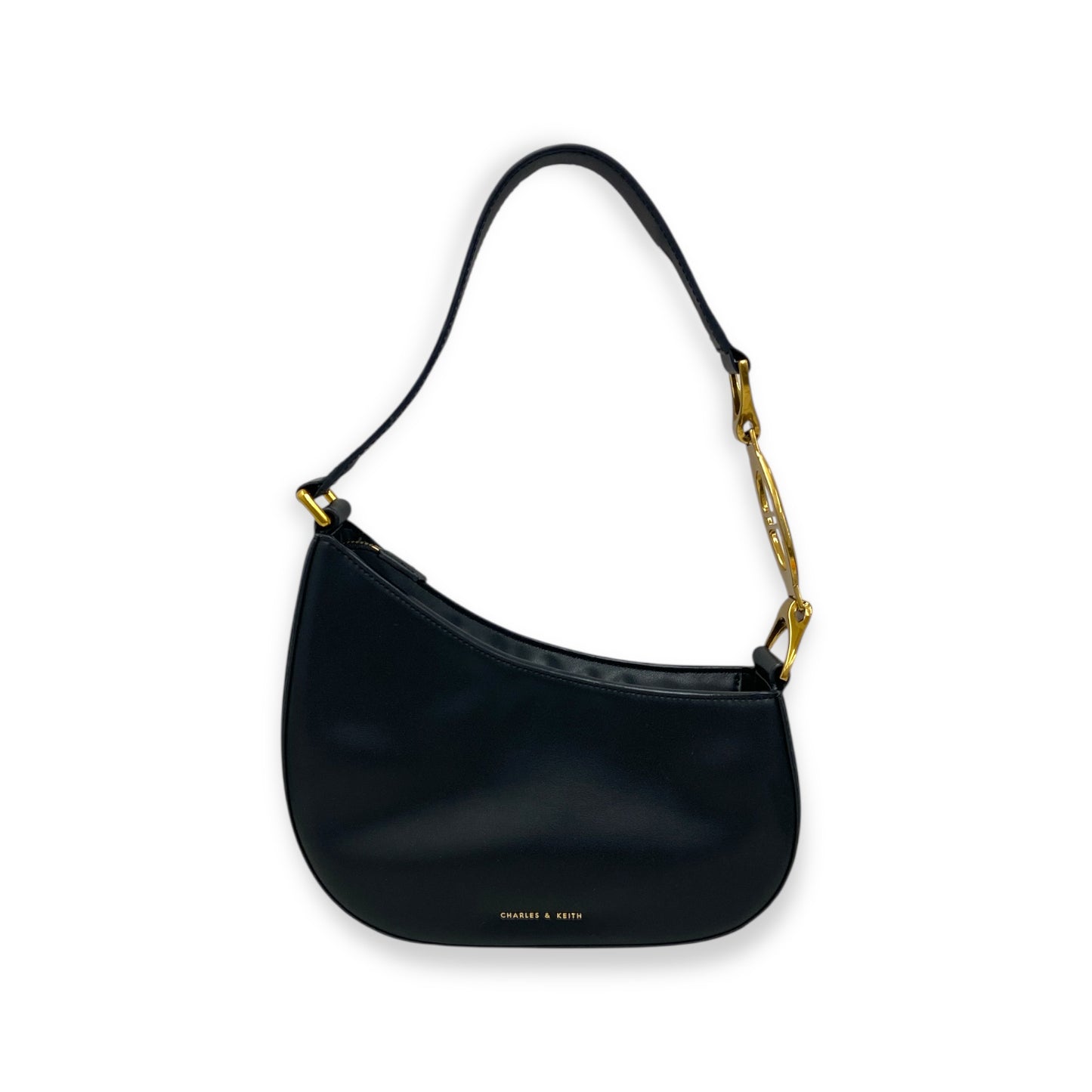 CHARLES & KEITH Shoulder Bag 20160105-1 Black Rank(B)