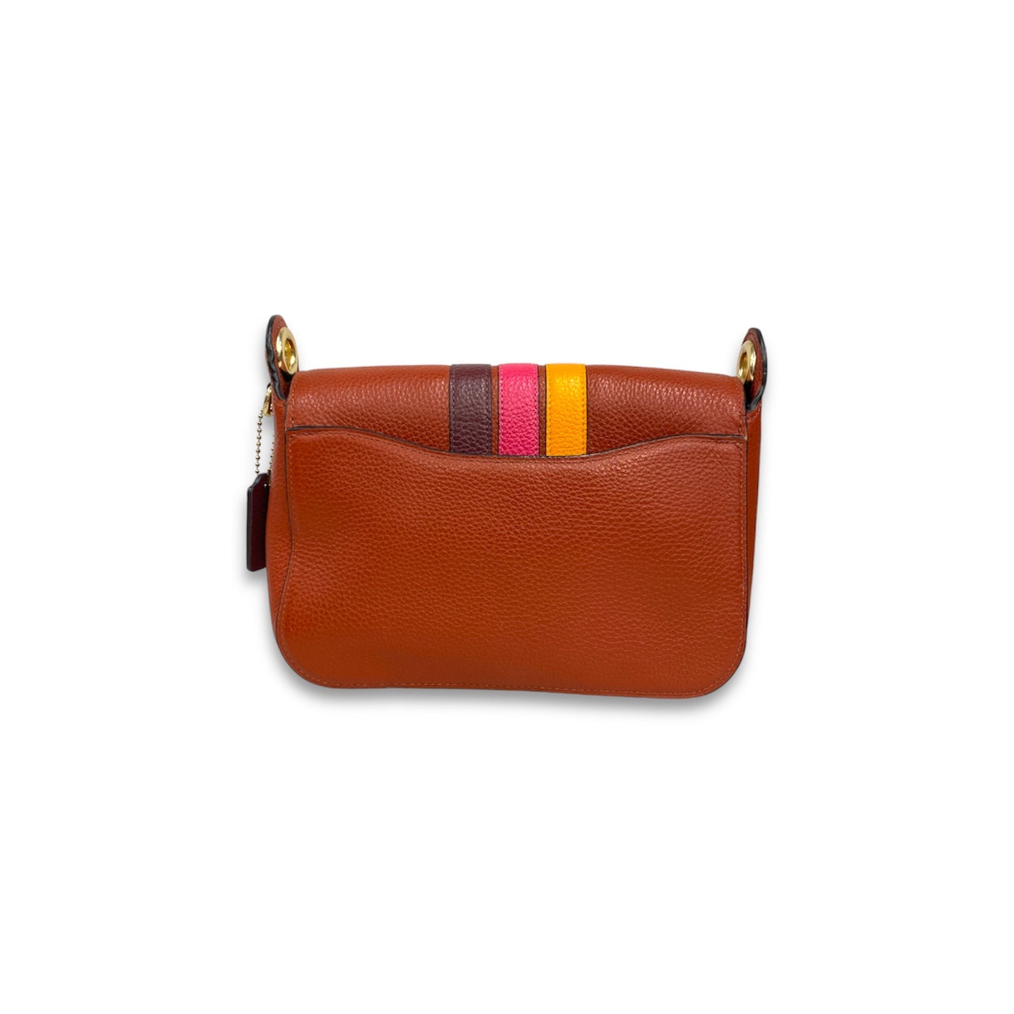 COACH Shoulder Bag 2511 Brown Rank B