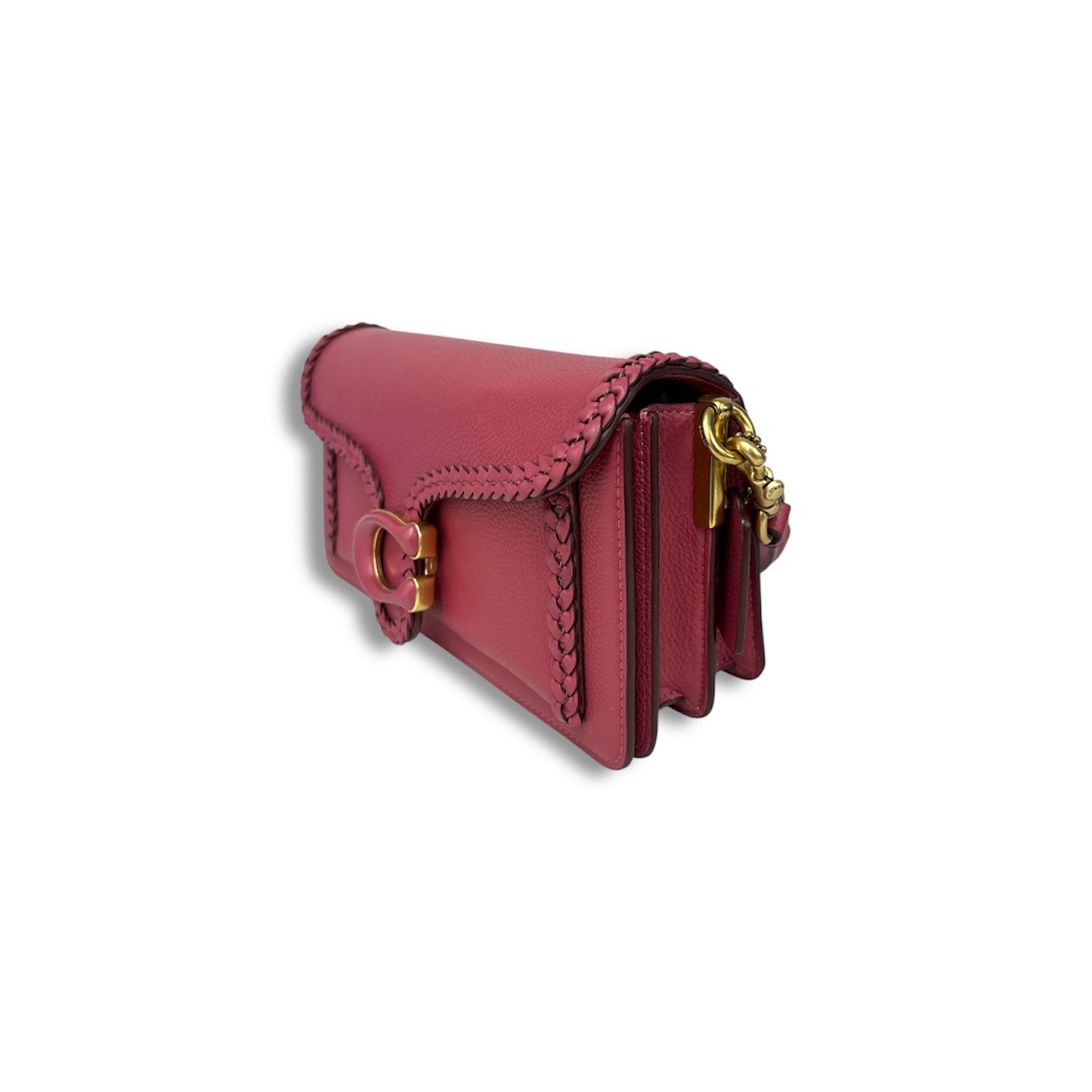 COACH 2WAY Bag CJ838 Shocking Pink Scratch Rank(AB)
