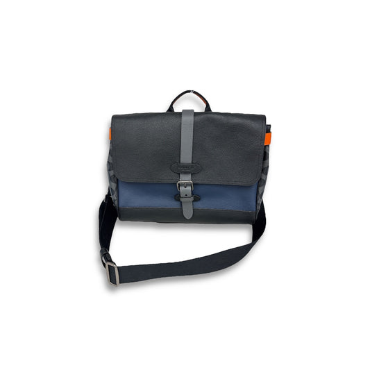 COACH Shoulder Bag F76929 Black And Navy Rank(B)