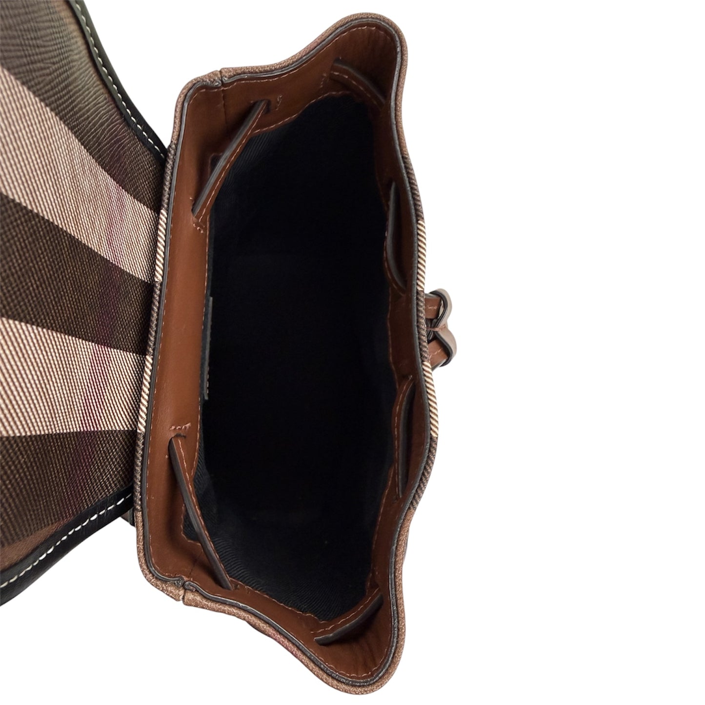BURBERRY MICRO BACKPACK BRONW