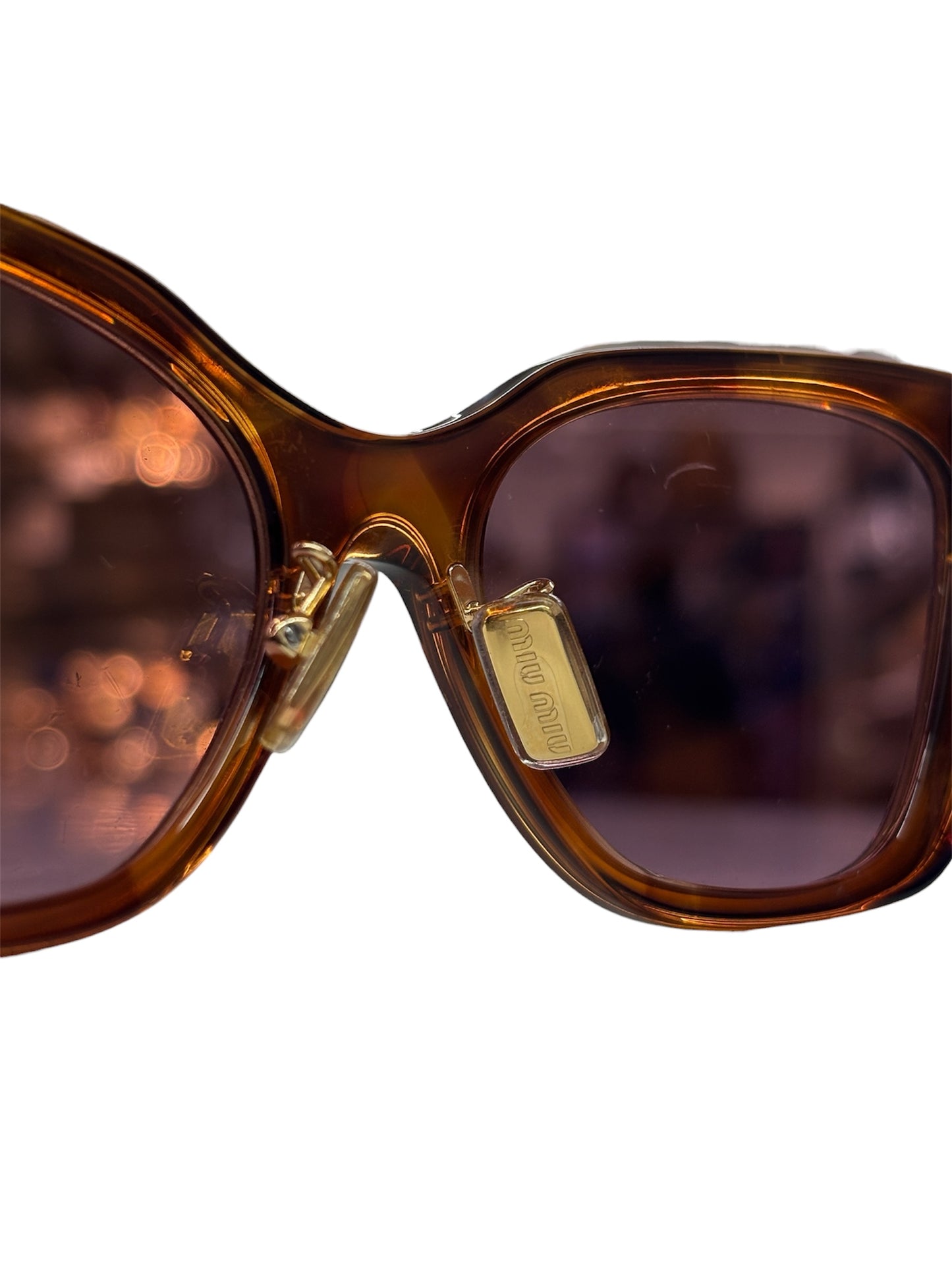 MIU MIU Sunglasses SMU02Z Brown