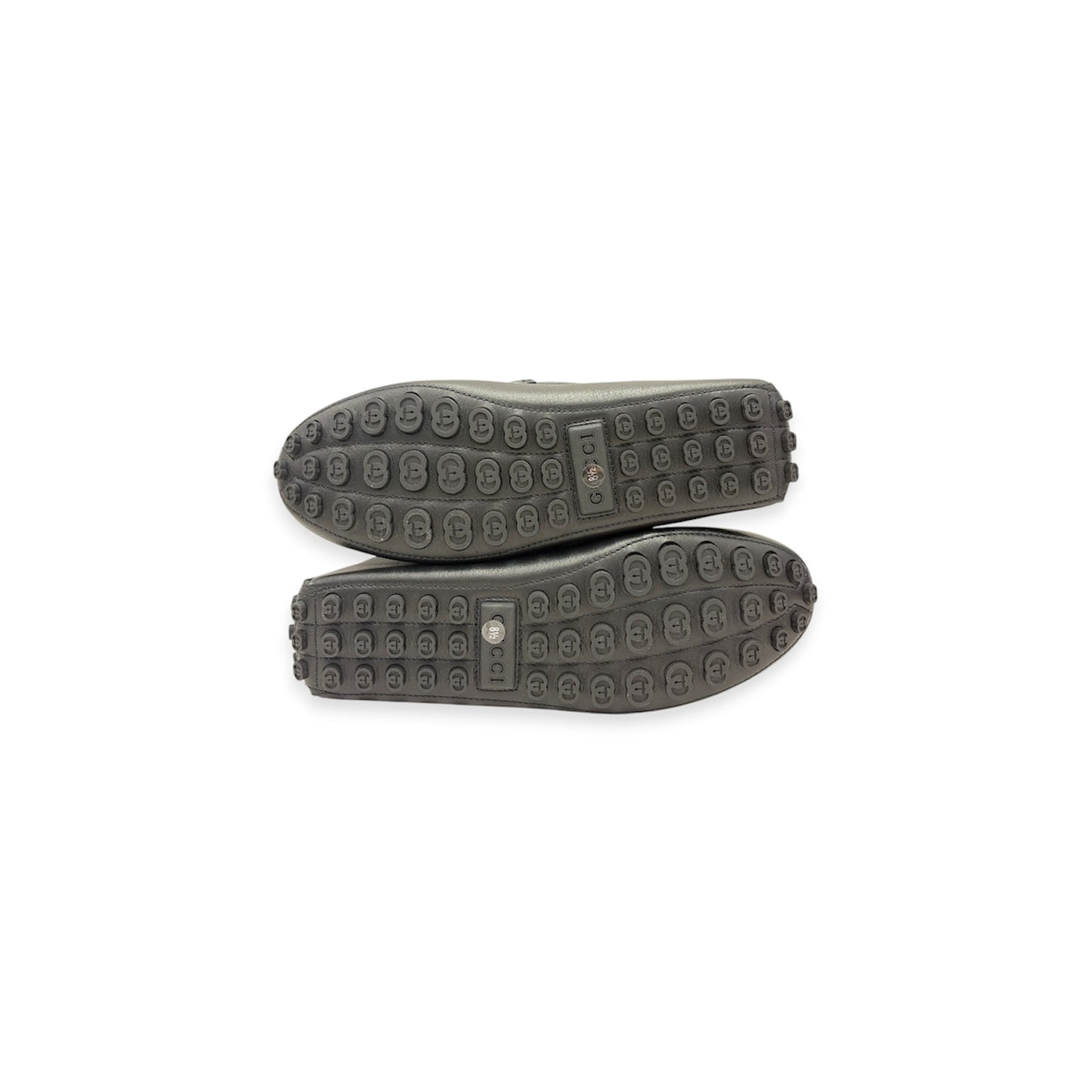 GUCCI Loafers 8 1/2 Mens Black 765859 Rank (AB)