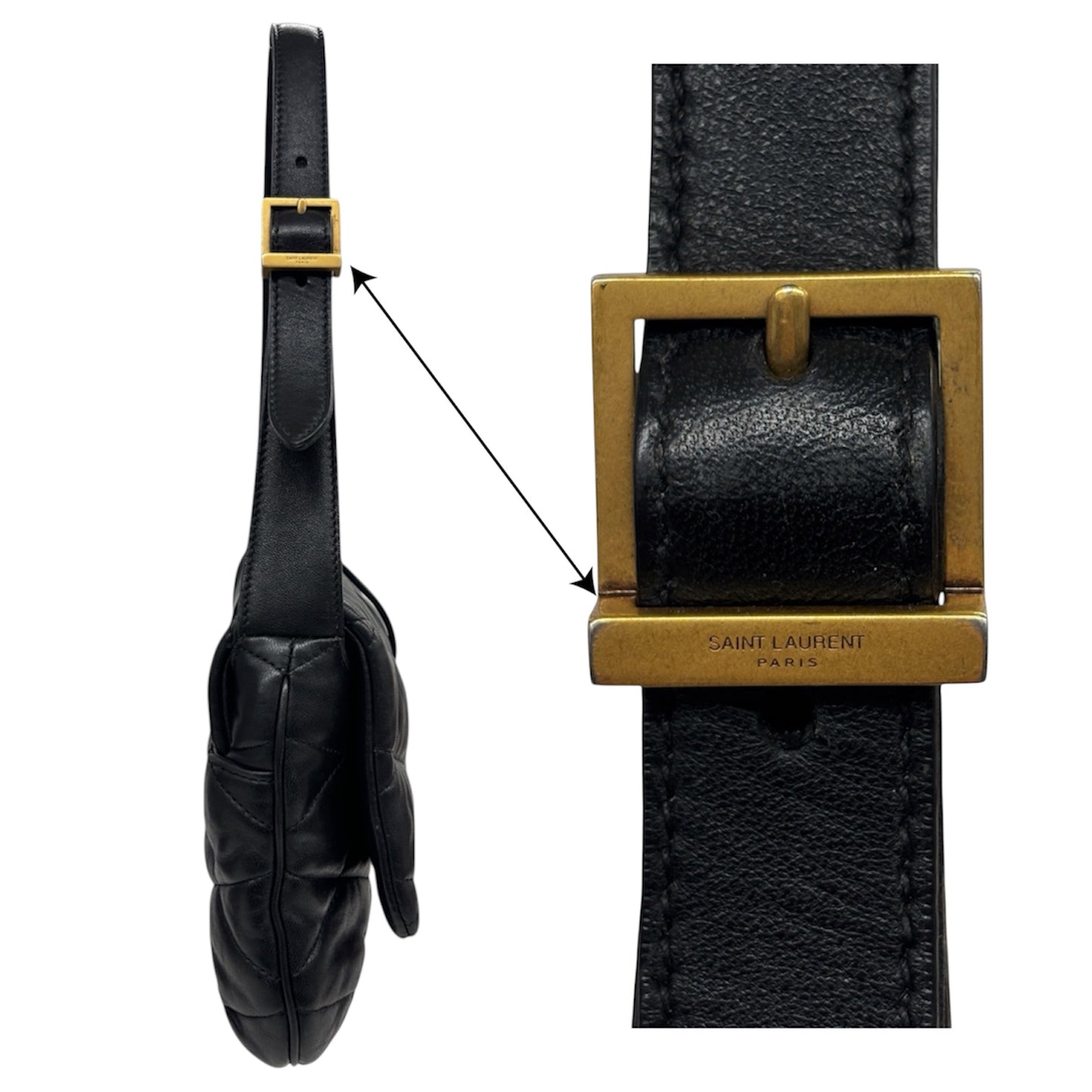 Saint Laurent Paris Handbag PMR698567 Black
