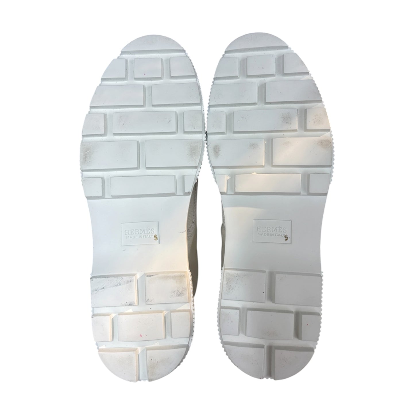 HERMES Sneakers Size39 RG241177Z Unisex White
