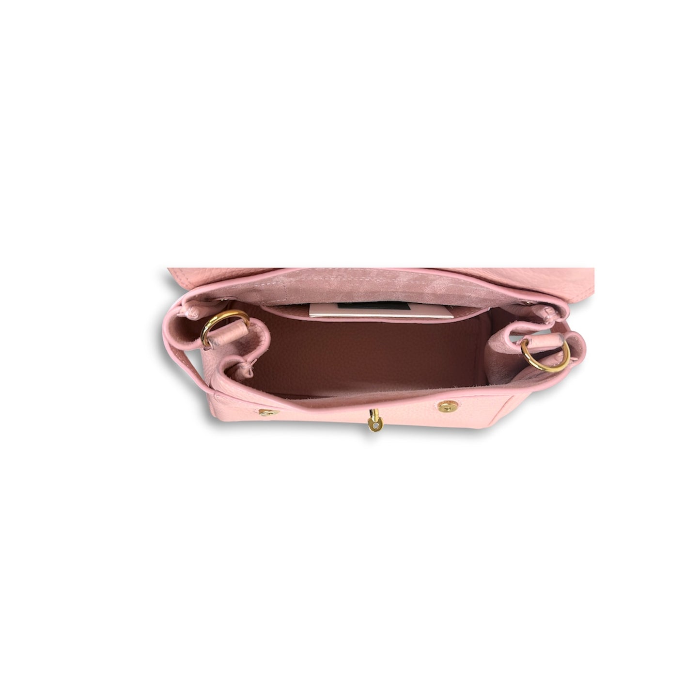 MULBERRY 2WAY Bag RL6595 Pink KTT Heavy Grain Mini *Stain* Rank (B)