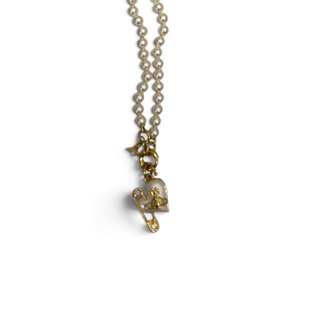 Vivienne Wastwood Necklace Gold Orietta Rank (B)
