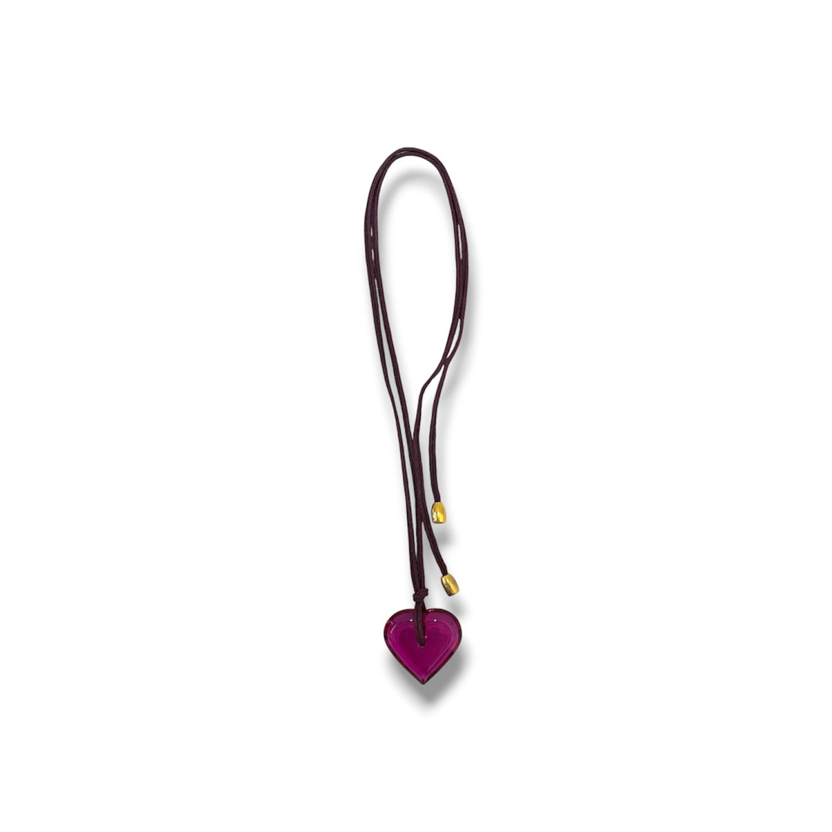 Baccarat Necklace Pink Necklace Crystal Heart Necklace
