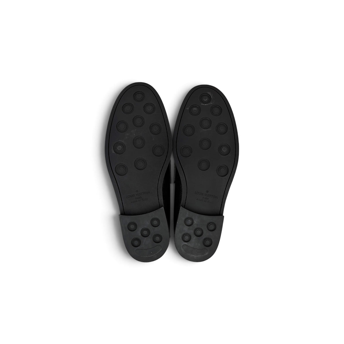 LOUIS VUITTON shoes SIZE 40 Lady's Black Rank (A)