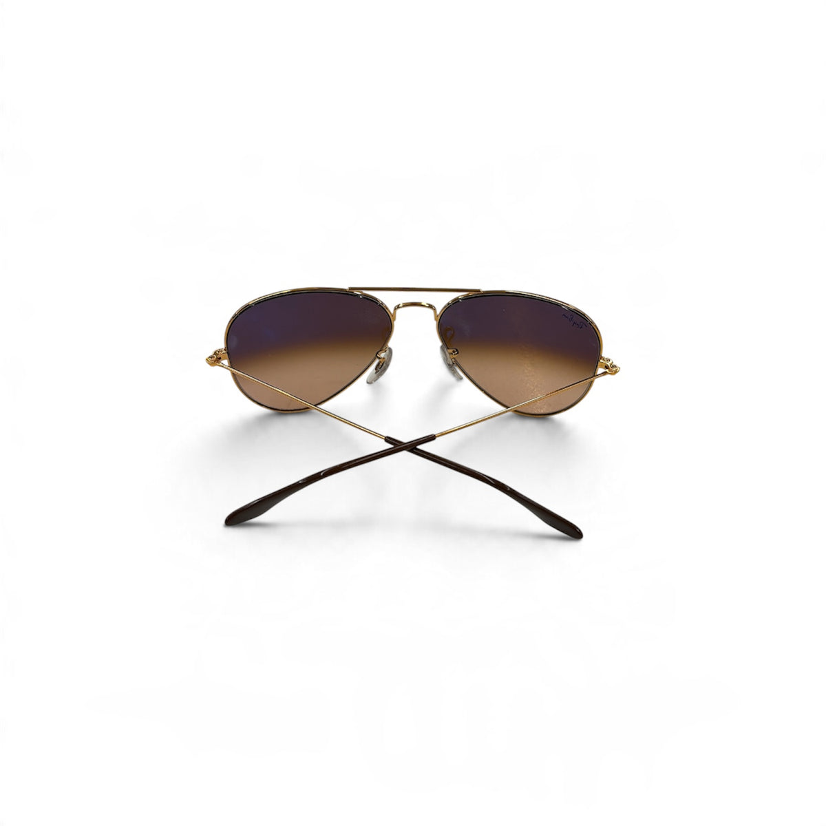 RAY-BAN SUNGLASSES RB3025 GOLD/BROWN RANK (B)