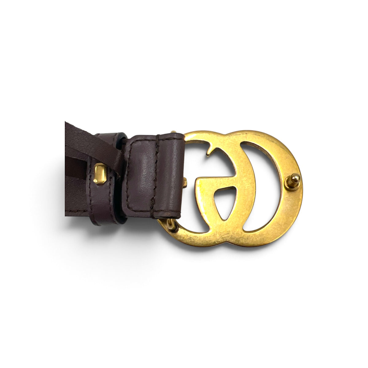 GUCCI Belt Brown 625839 Rank (B)