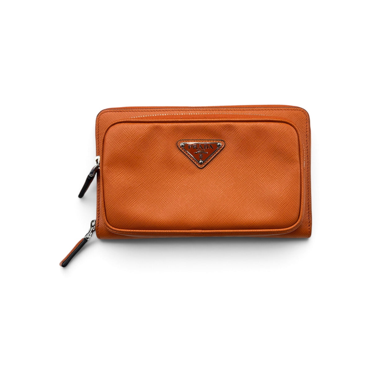 PRADA Waist Bag 2VH156 Orange 280 Rank (A)