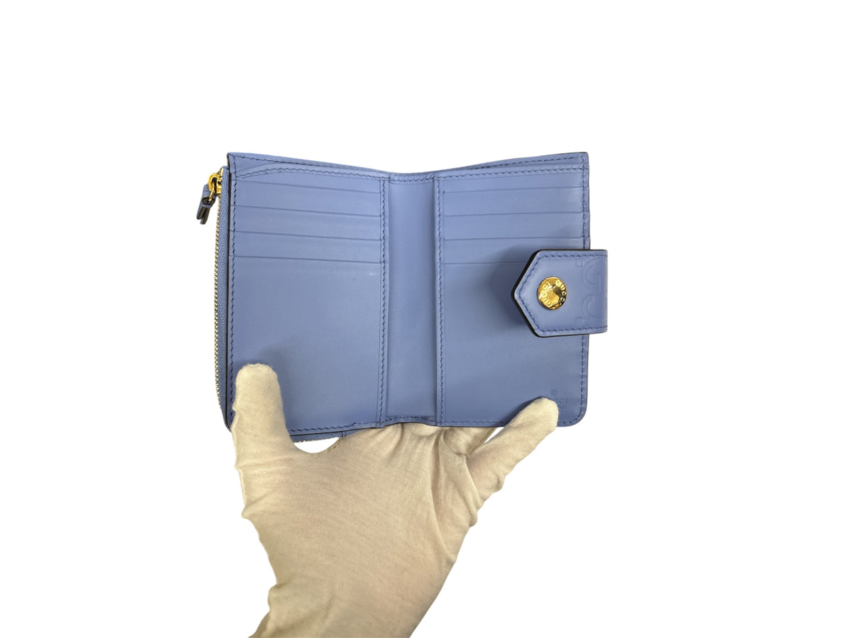 GUCCI WALLET 790131 SKY BLUE