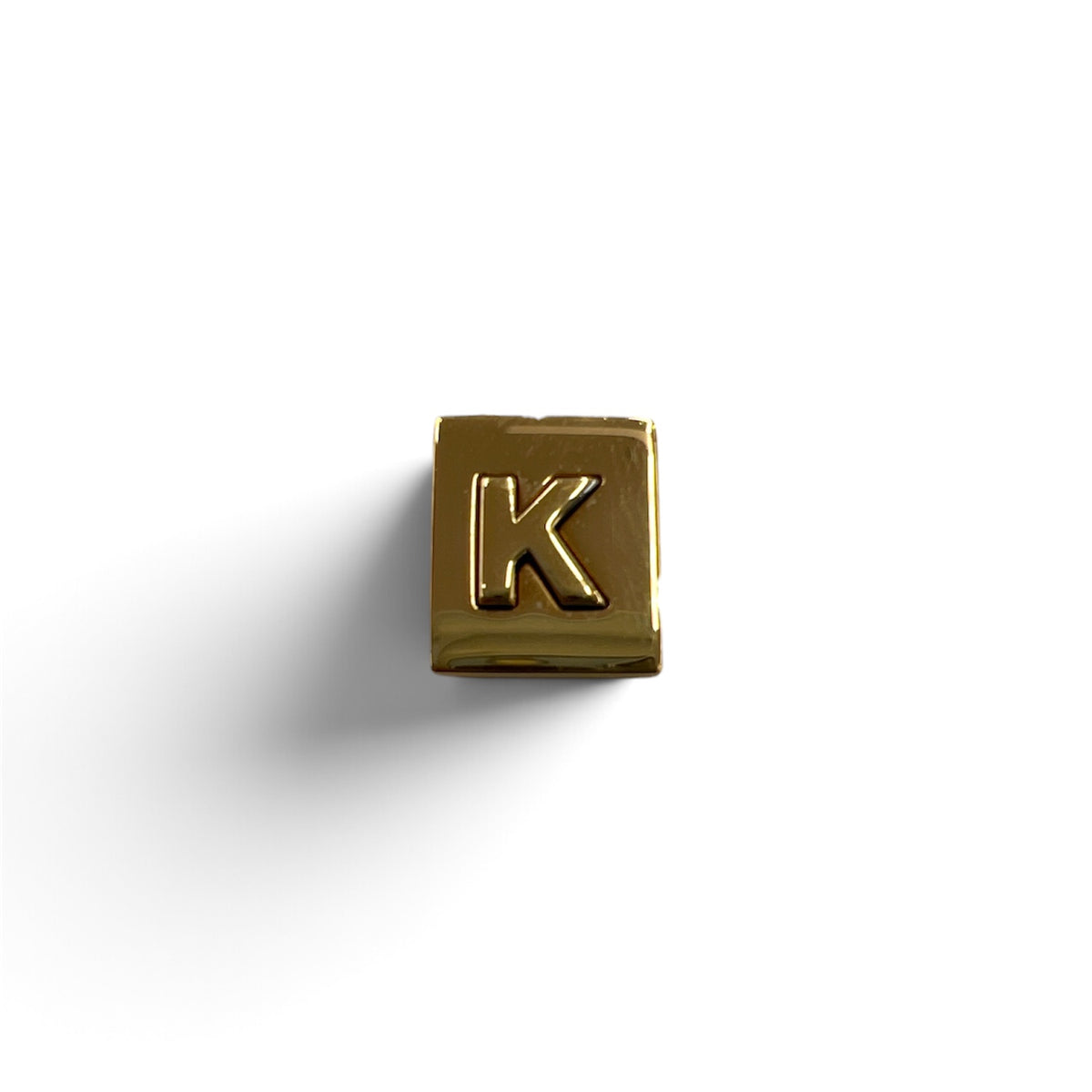 CELINE Necklace Gold Alphabet "K" Rank(B)