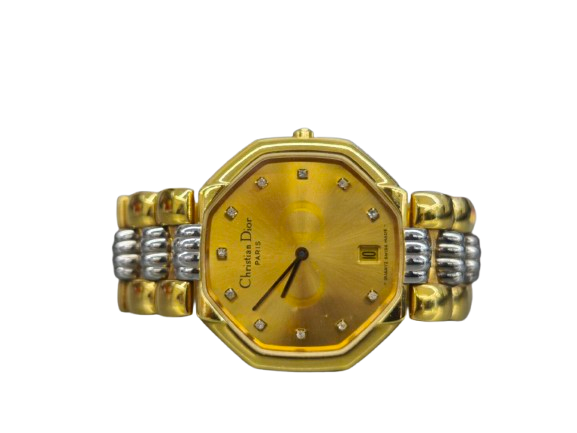 Wrist Watch Christian Dior D45-134 Gold