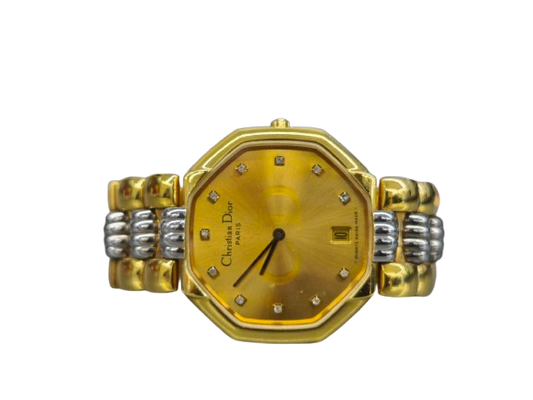 Wrist Watch Christian Dior D45-134 Gold