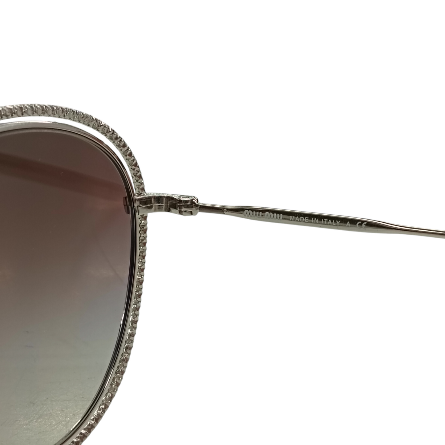 MIU MIU Sunglasses SMU59V BLACK/SILVER