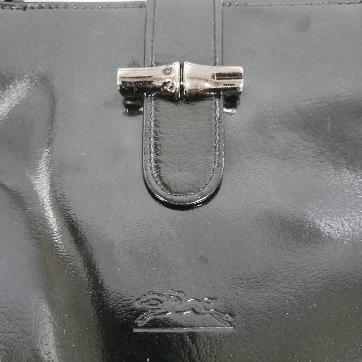 LONGCHAMP Tote Bag Black **Stain