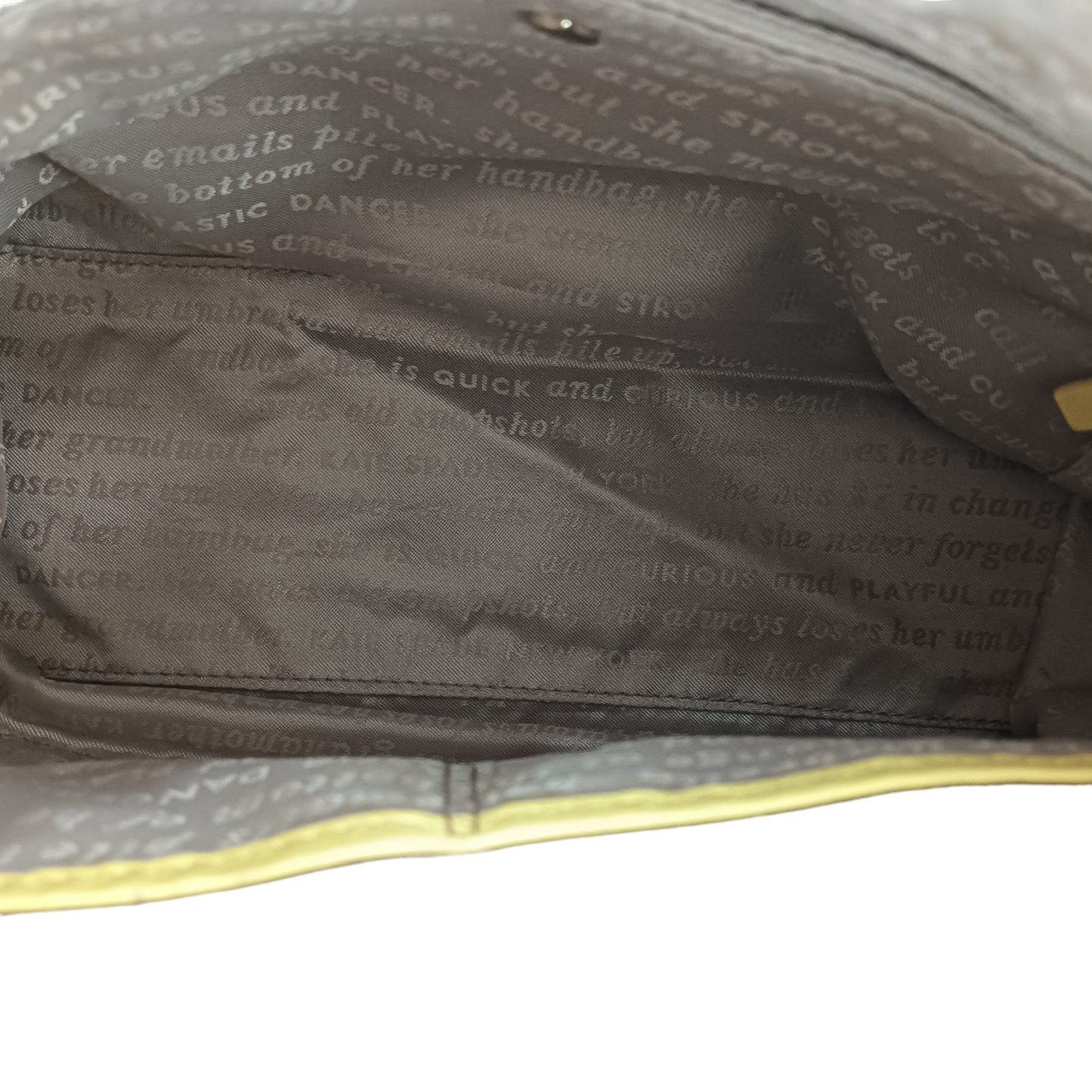 KATE SPADE Shoulder Bag PXRU6369 Gray/Yellow Stian