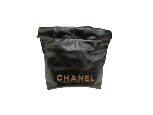 CHANEL Handbag 22 Mini Black TK42K1TH