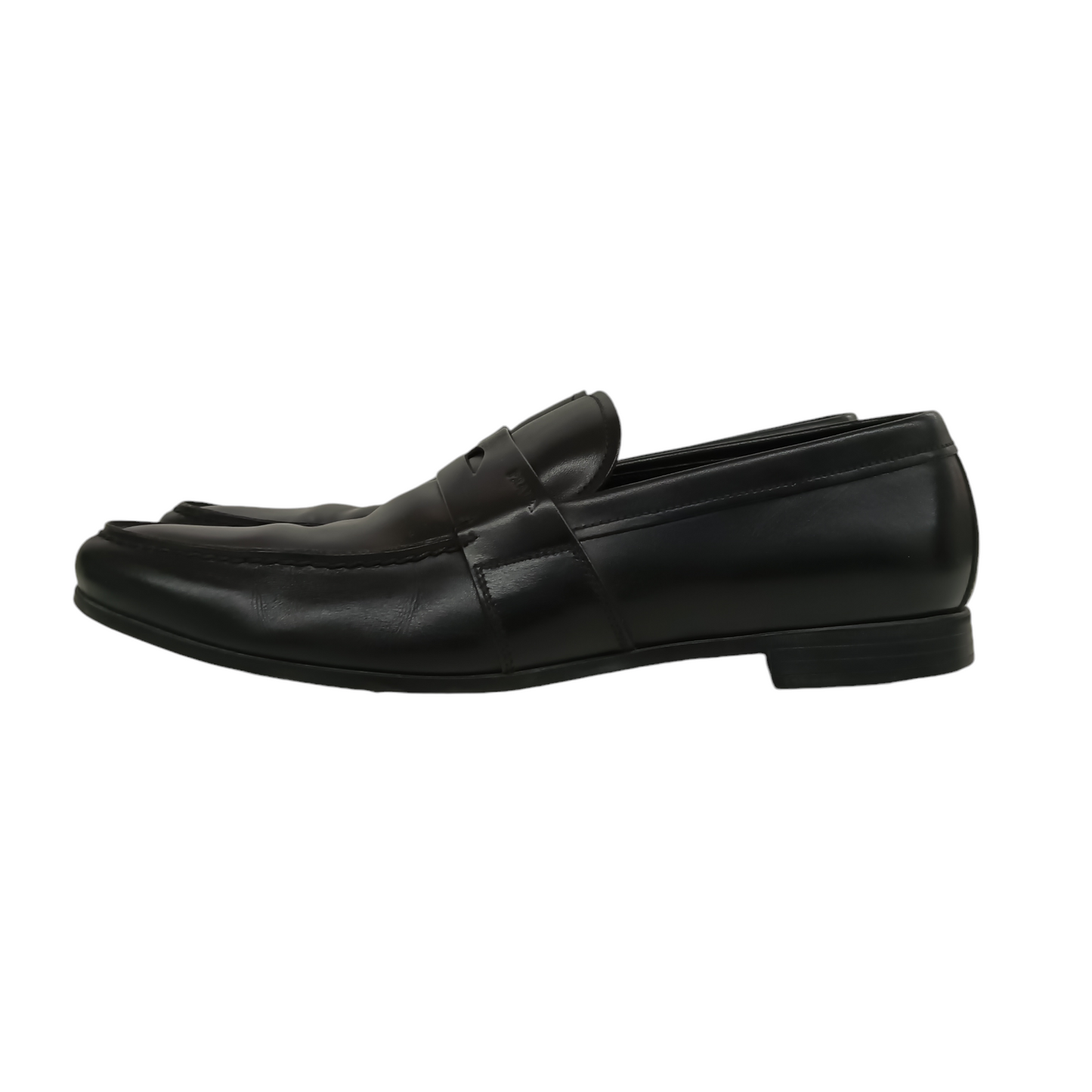 PRADA Loafers Size 6 Mens Black Stain 2DC 007