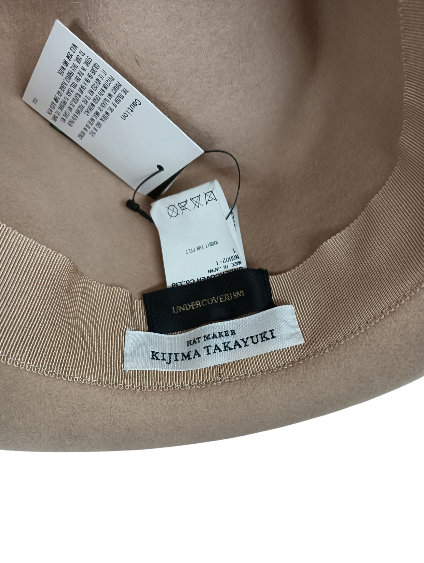 UNDERCOVER X KIJIMA Hat N6H02 Beige