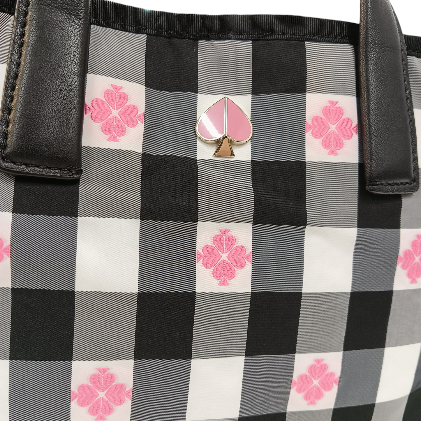 KATE SPADE 2WAY BAG BLACK/WHITE