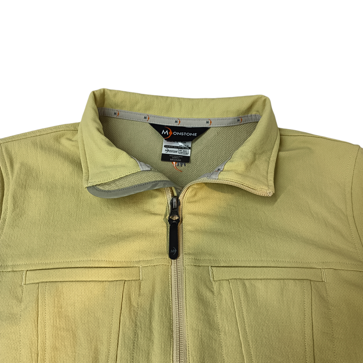 MONSTONE Jacket SIZE M Lady's Yellow 085751