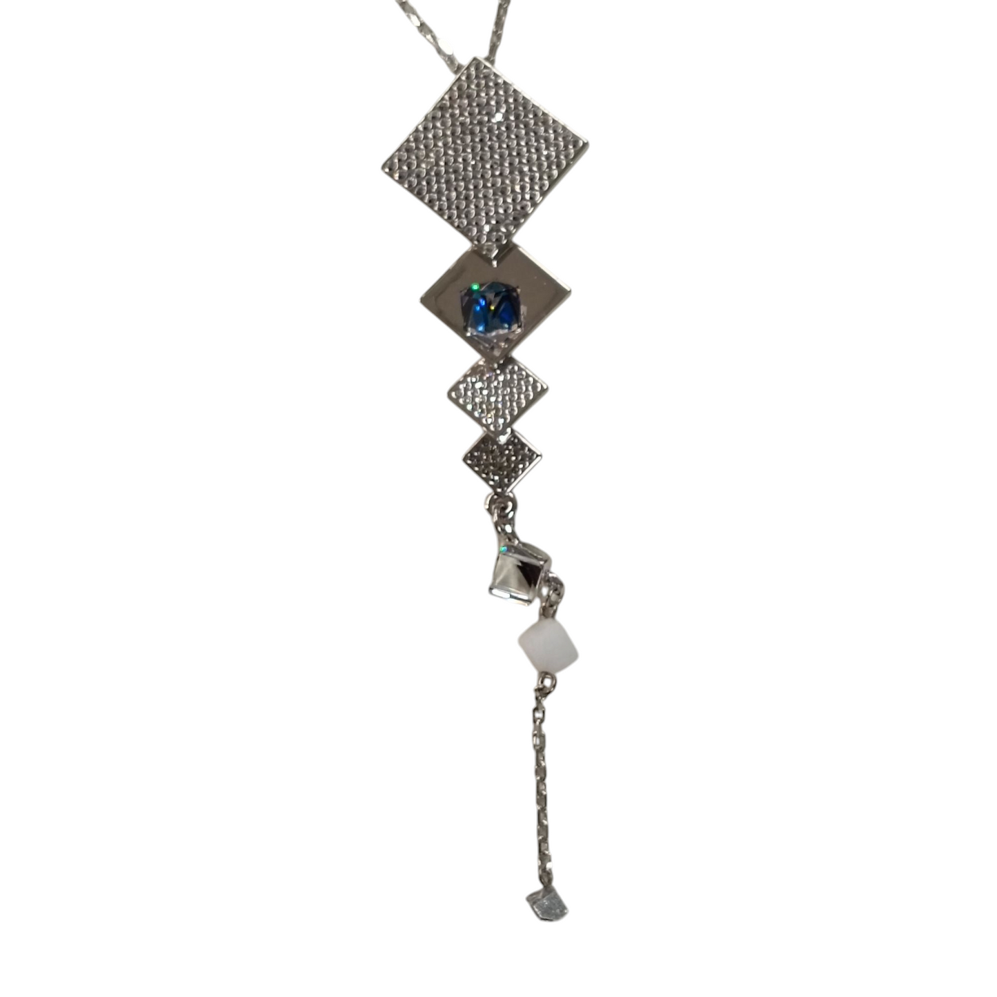 SWAROVSKI Necklace Silver And Blue