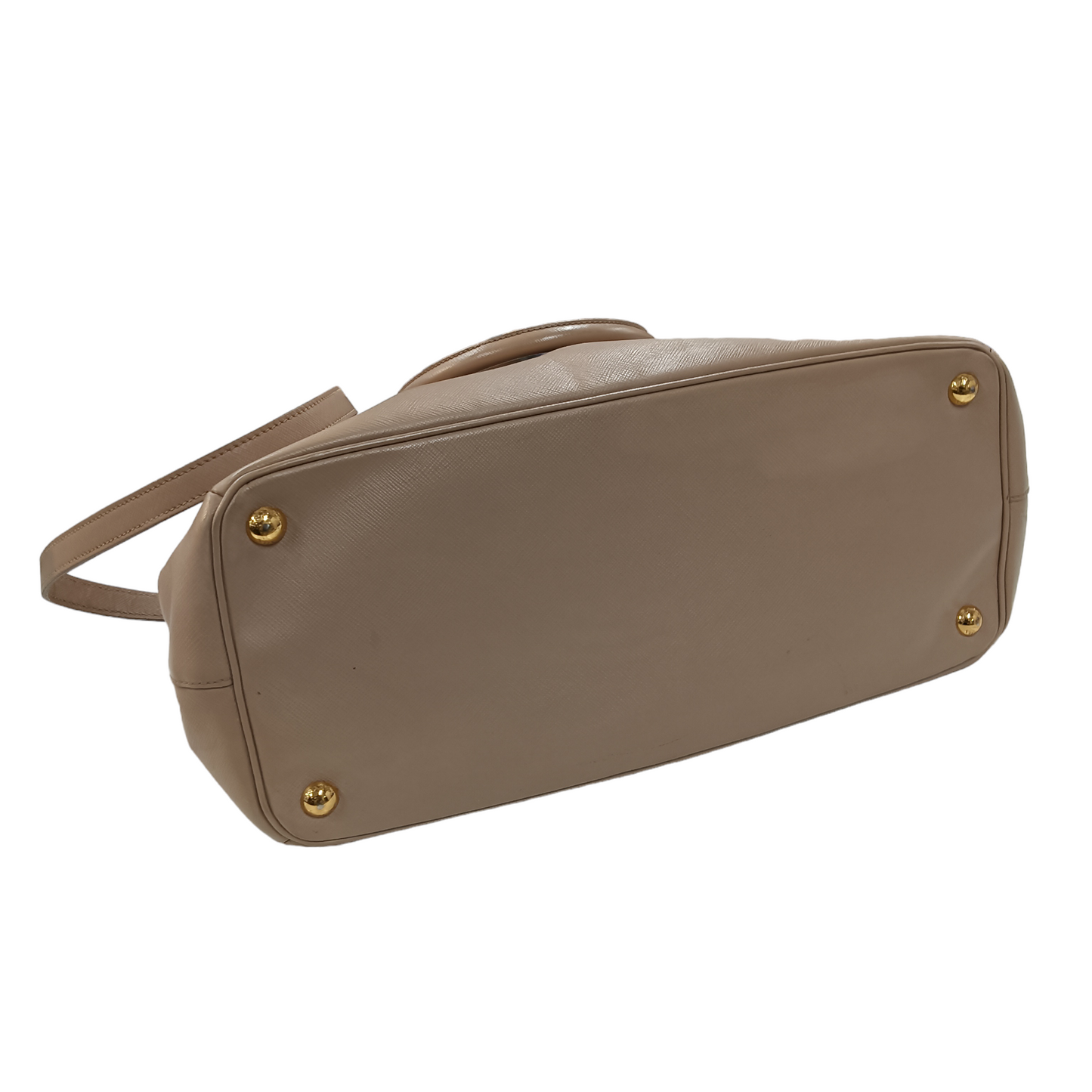 PRADA Handbag Saffiano Beige BN2274