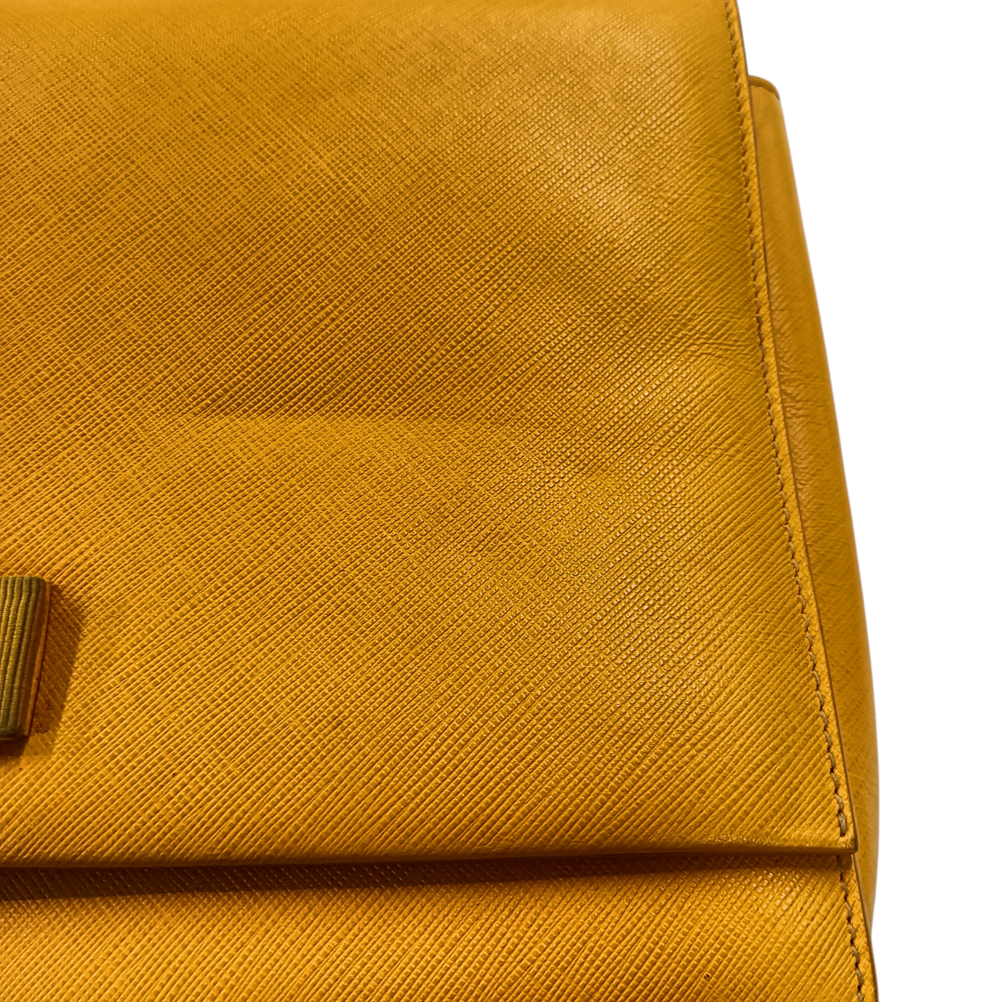 Salvatore Ferragamo Shoulder Bag Yellow AU-21/E015