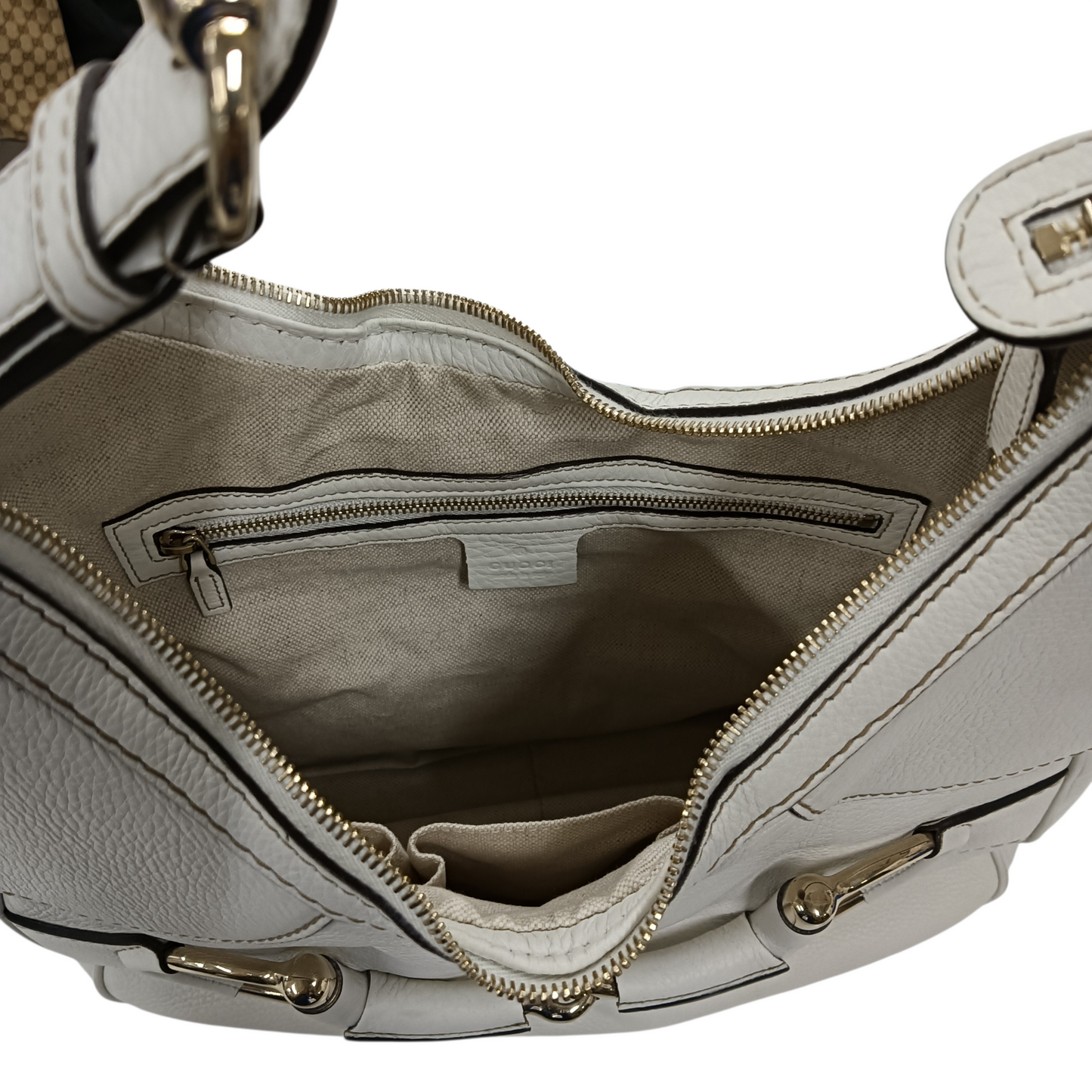 GUCCI Shoulder Bag 247604 White