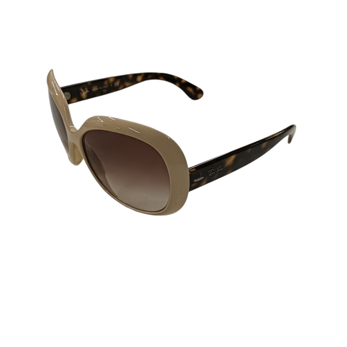 RAY-BAN SUNGLASSES Beige/Brown RB4098