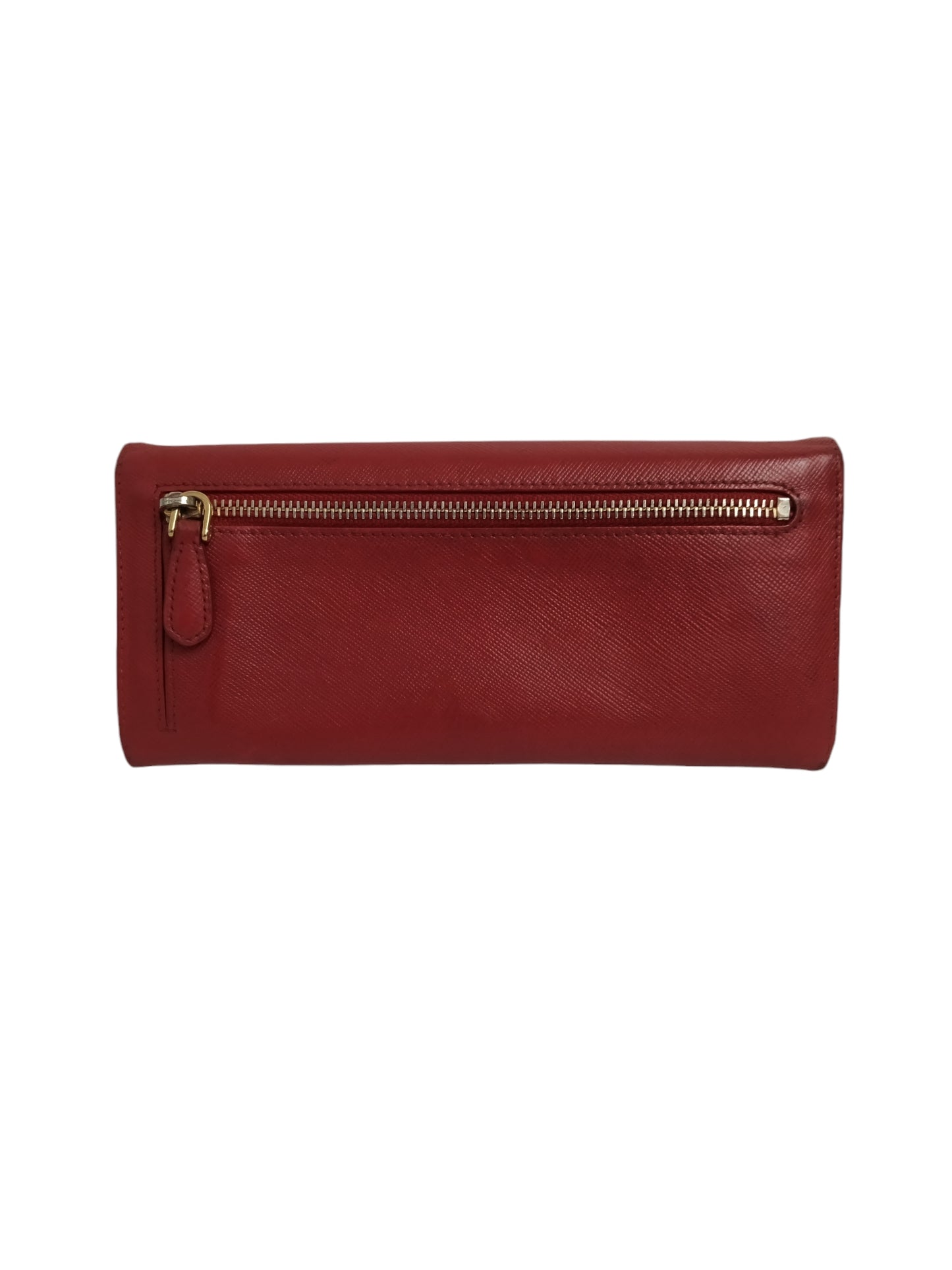 PRADA LONG WALLET 1MH132 RED 164 RANK(BC)