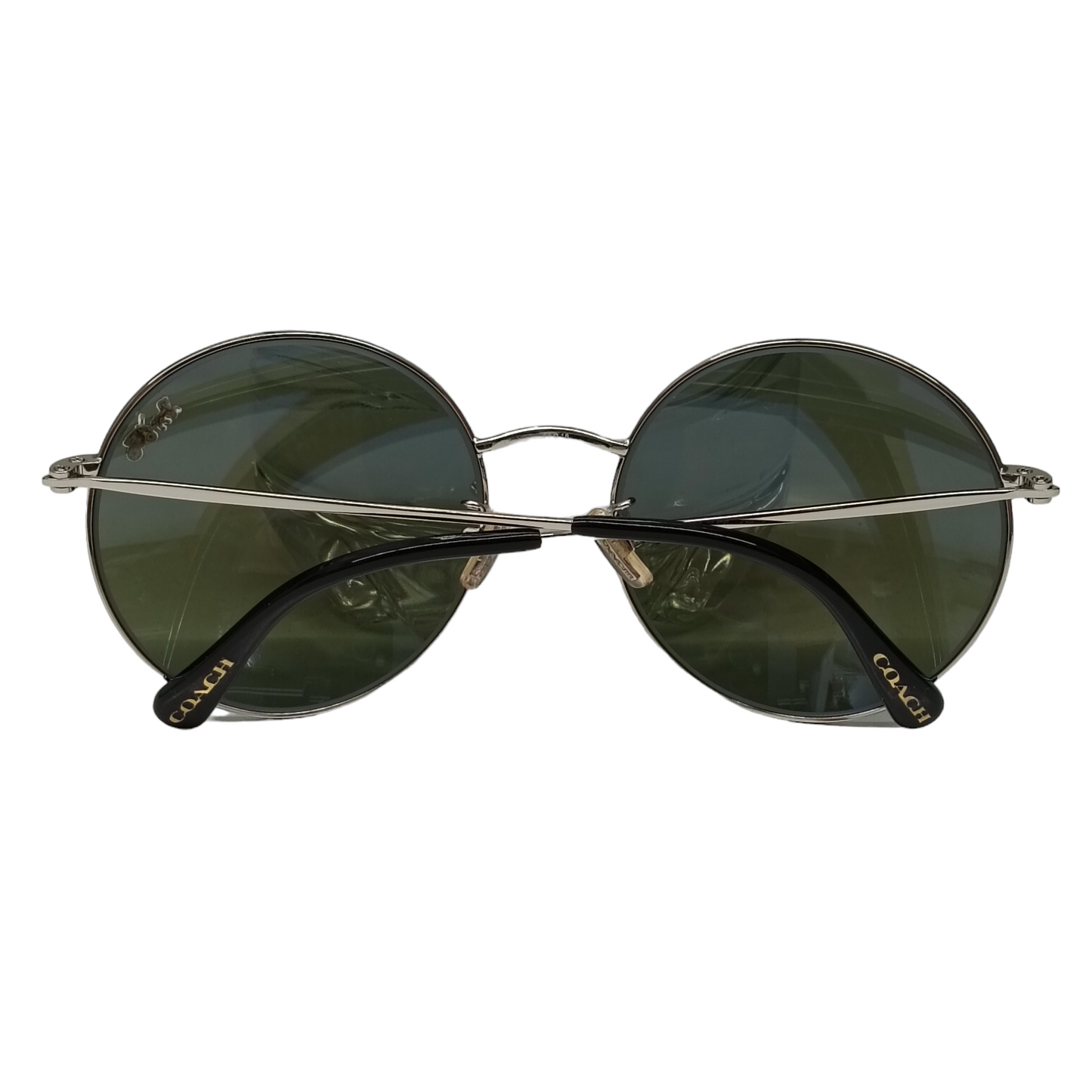 COACH Sunglasses HC7078 Blue/Silver Scratch
