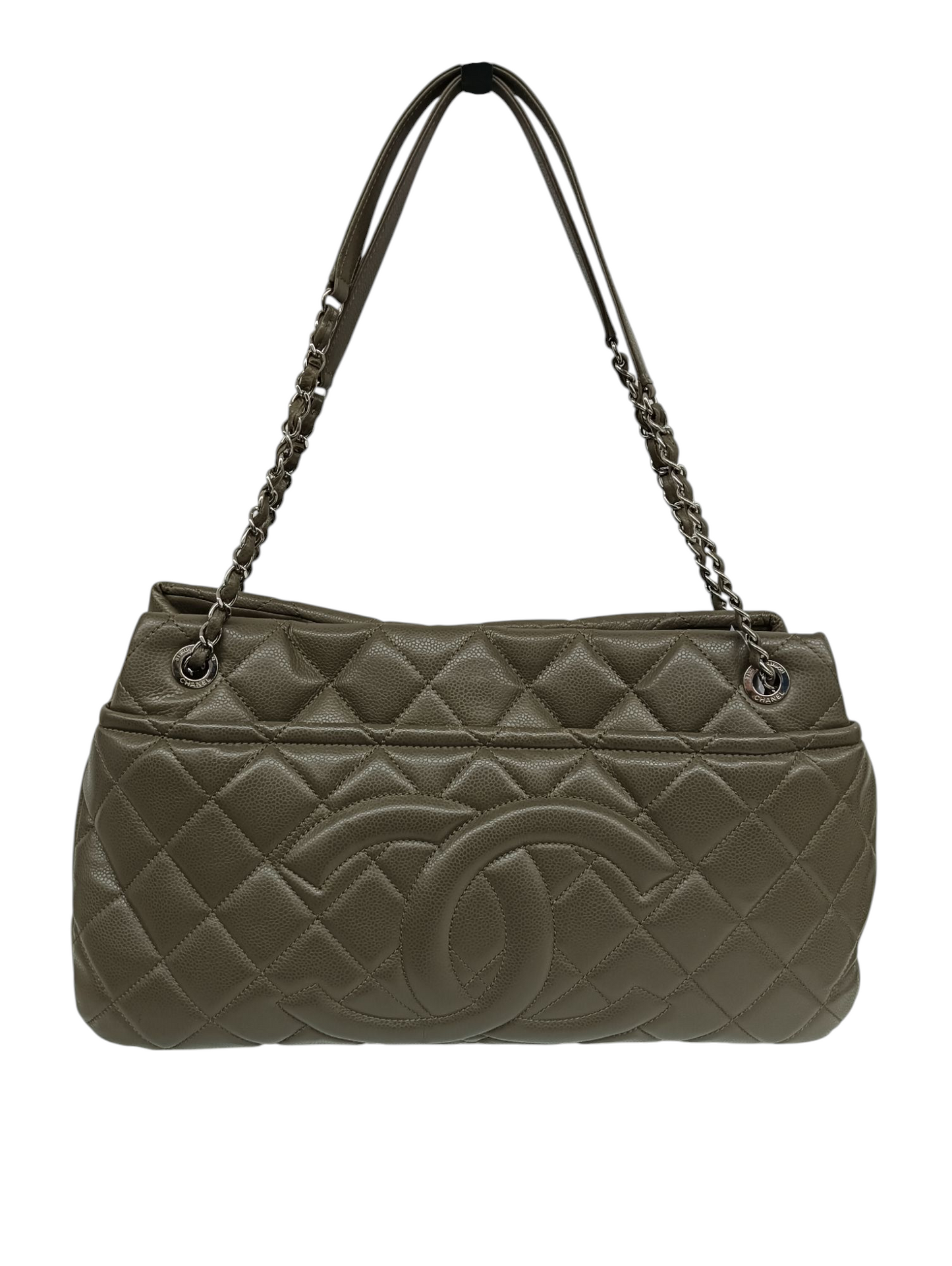 CHANEL Shoulder Bag 16599579 Olive