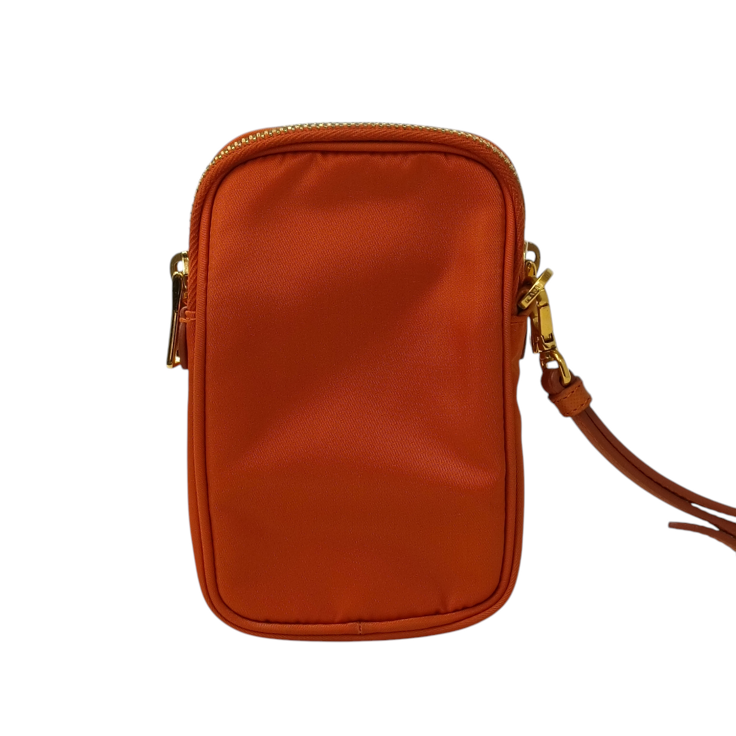 PRADA Shoulder Pouch 1N1860 Rank(B) Orange Stain 58/P 224