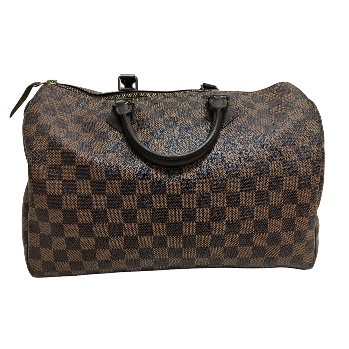 LOUIS VUITTON Mini Boston Bag Damier Brown N41523