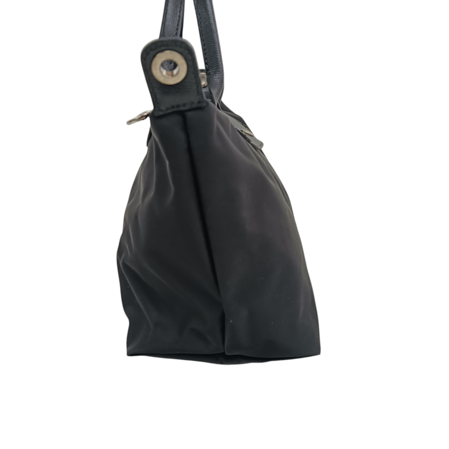 LONGCHAMP Handbag 1512578 Rank B Black Stain With Out Starp