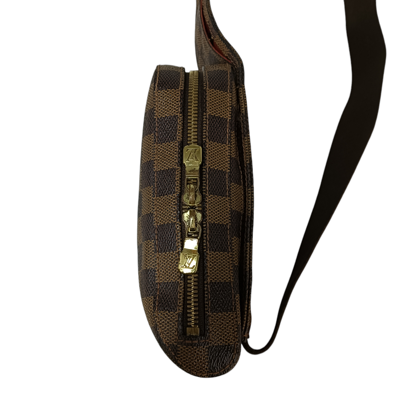 LOUIS VUITTON Waist Bag N51994 CA0063 Brown *Inside Stain