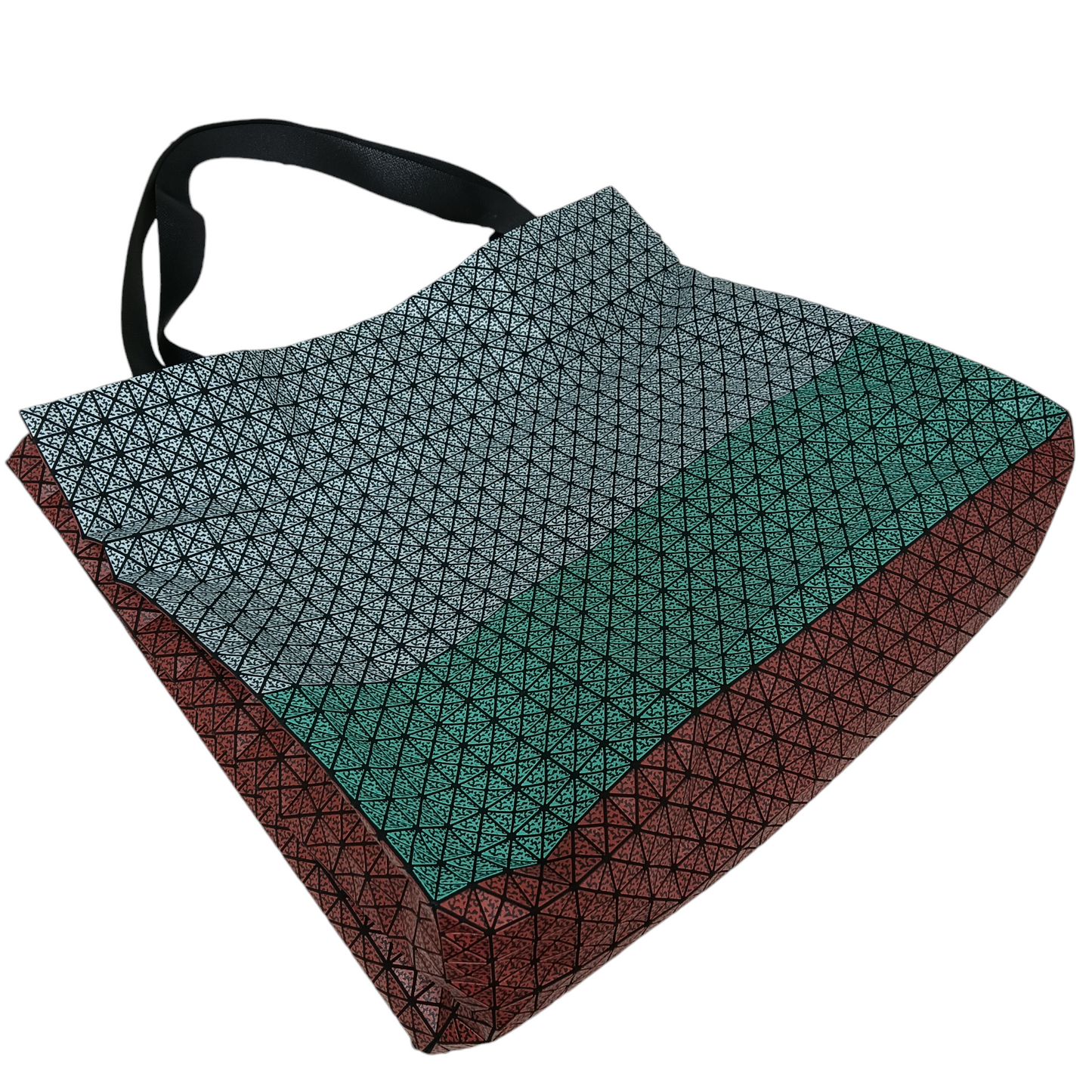 BAO BAO ISSEY MIYAKE Tote Bag BB14-AG162 Rank A Multi color