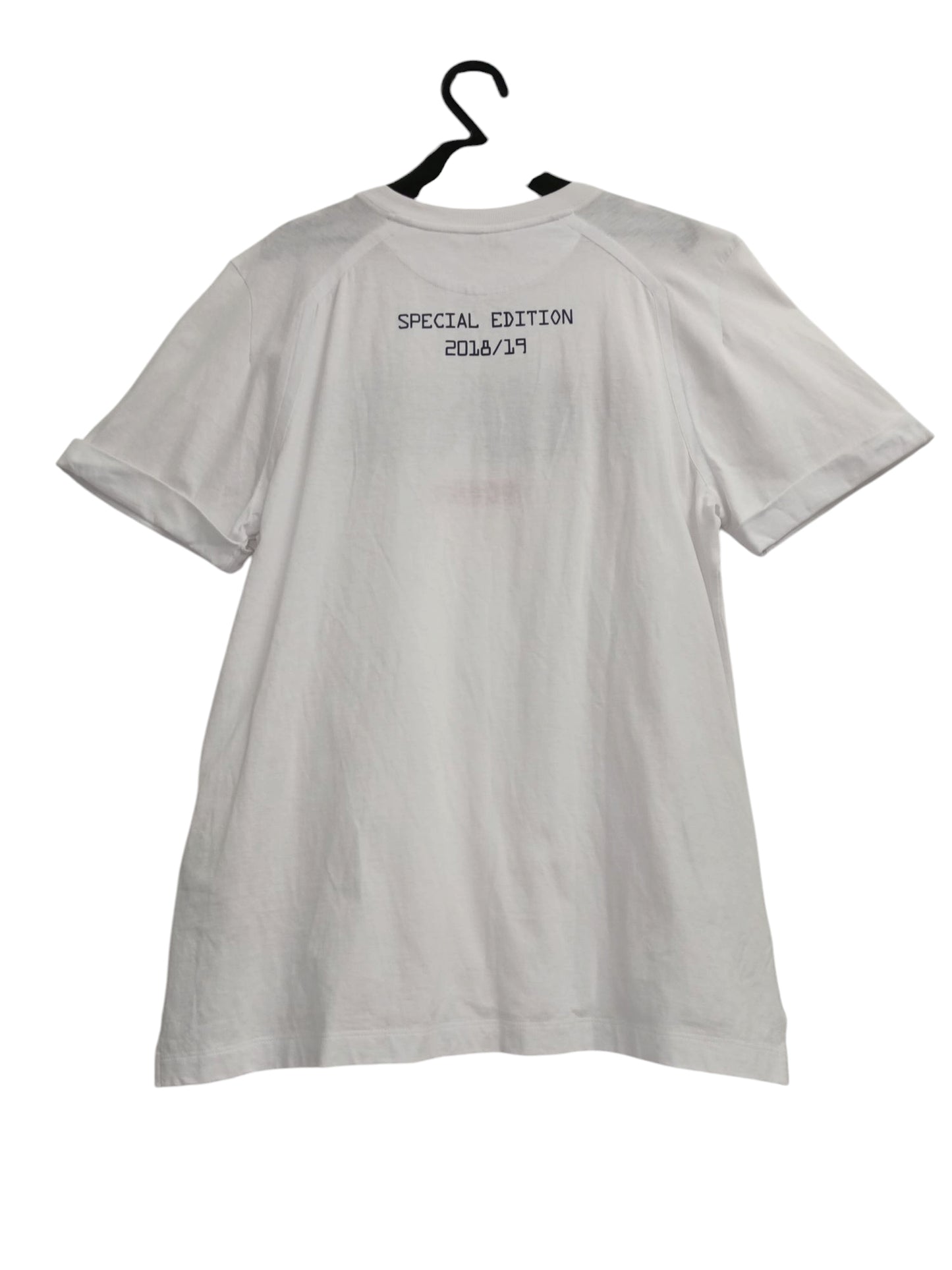 FENDI T-SHIRT SIZE M MENS WHITE FS7074 A5H1 RANK(B)