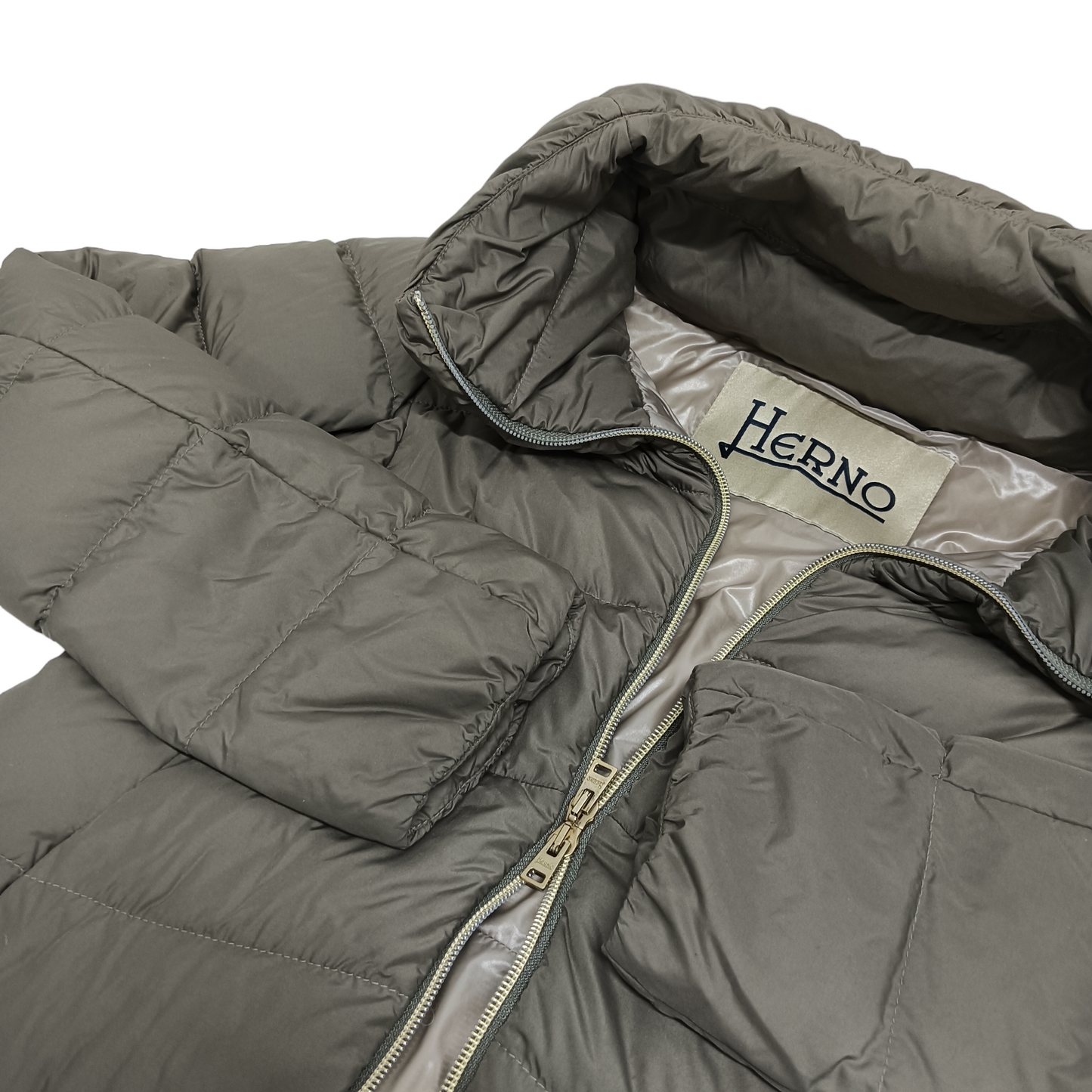 HERNO Down Jacket Lady's Gray PI0091D-12132-9450