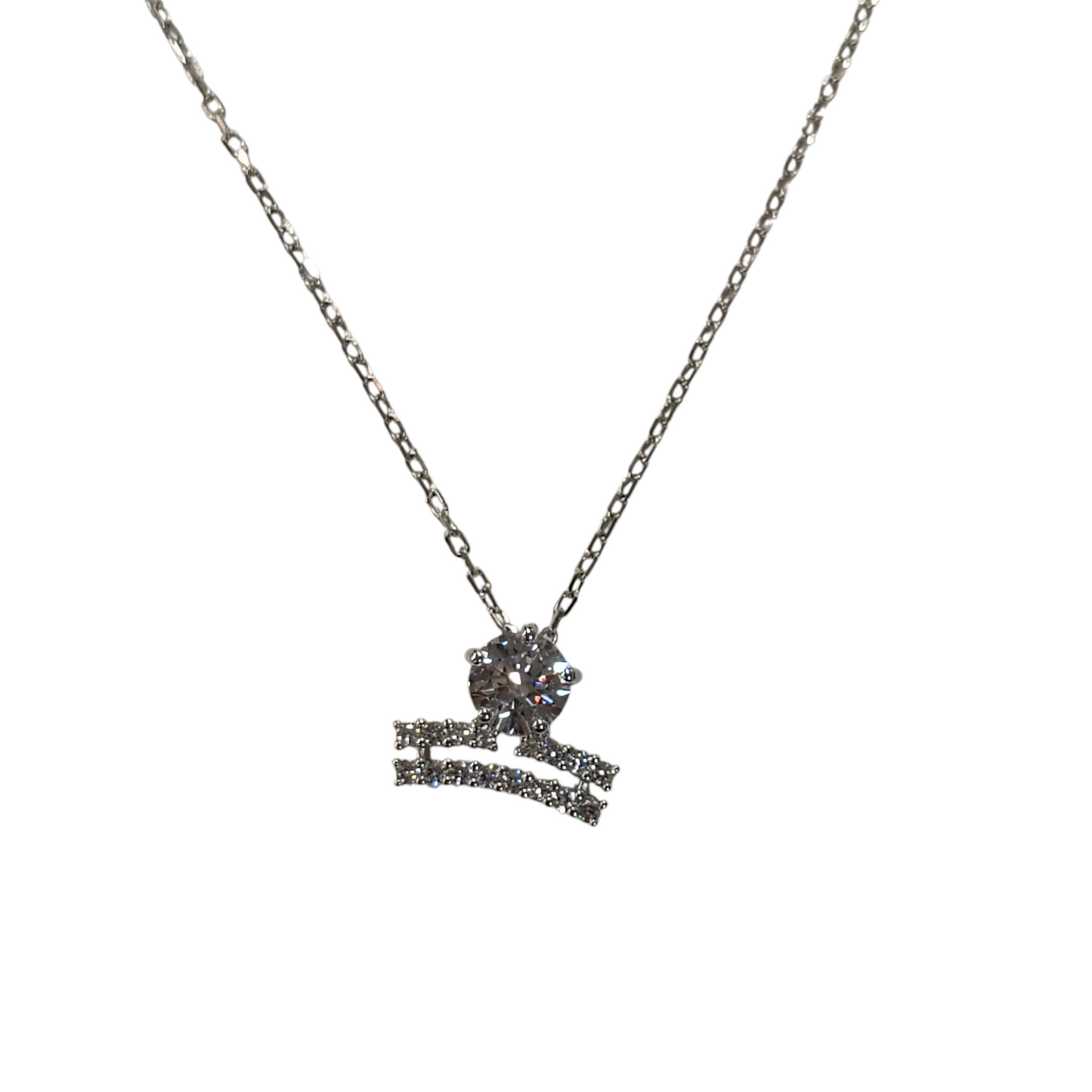 SWAROVSKI NECKLACE SILVER/GOLD
