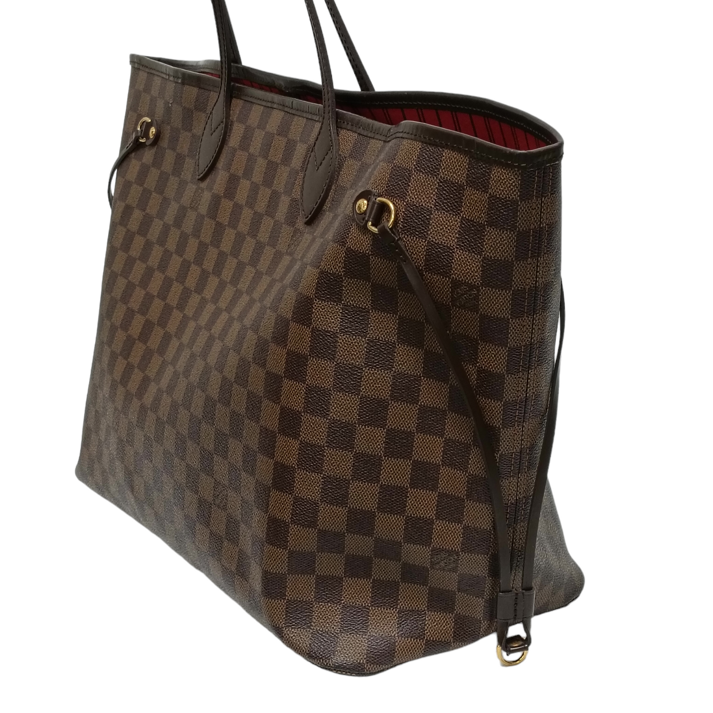 LOUIS VUITTON Tote Bag DAMIER Never full GM N51106 Brown